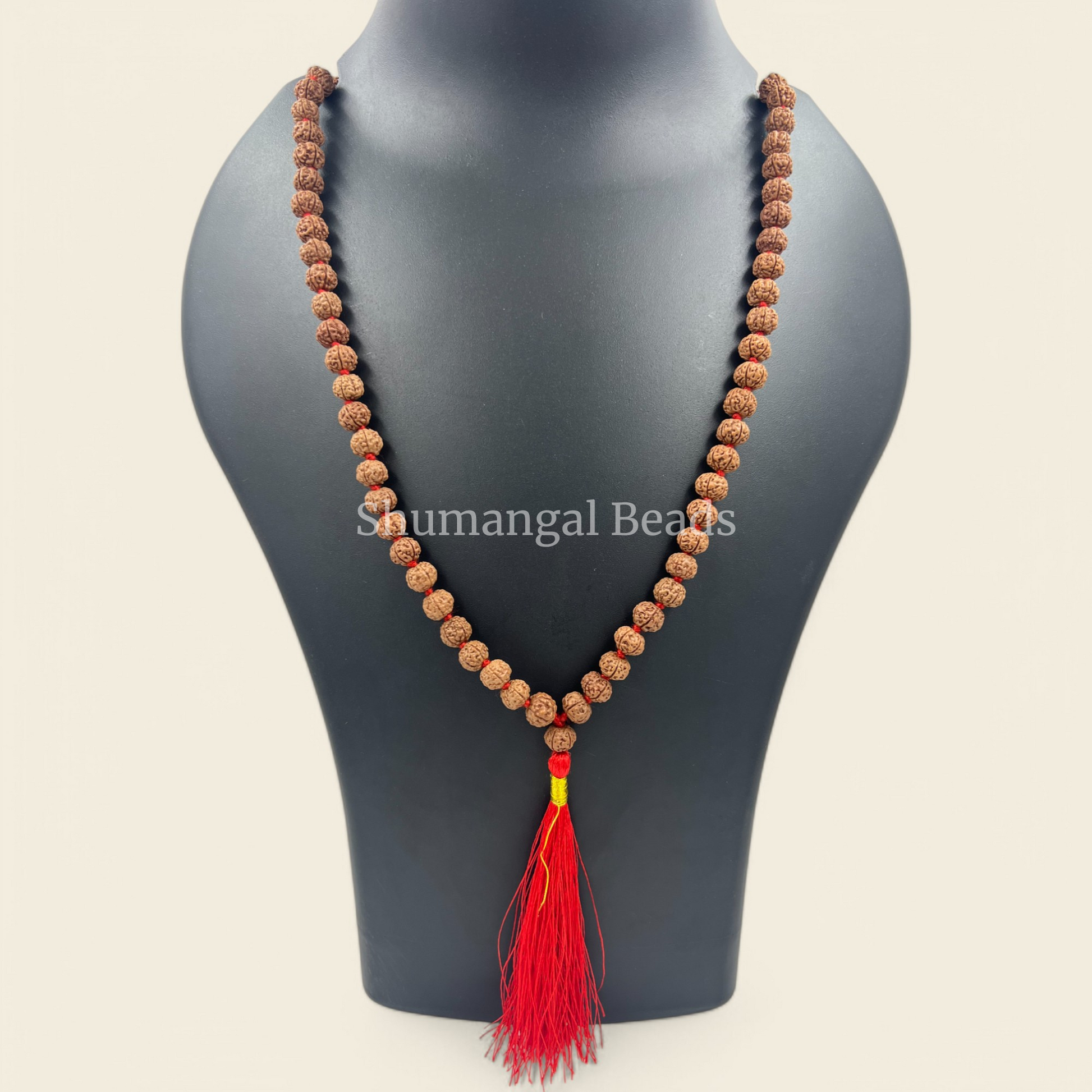 Pathriya Chikna Rudraksha Mala